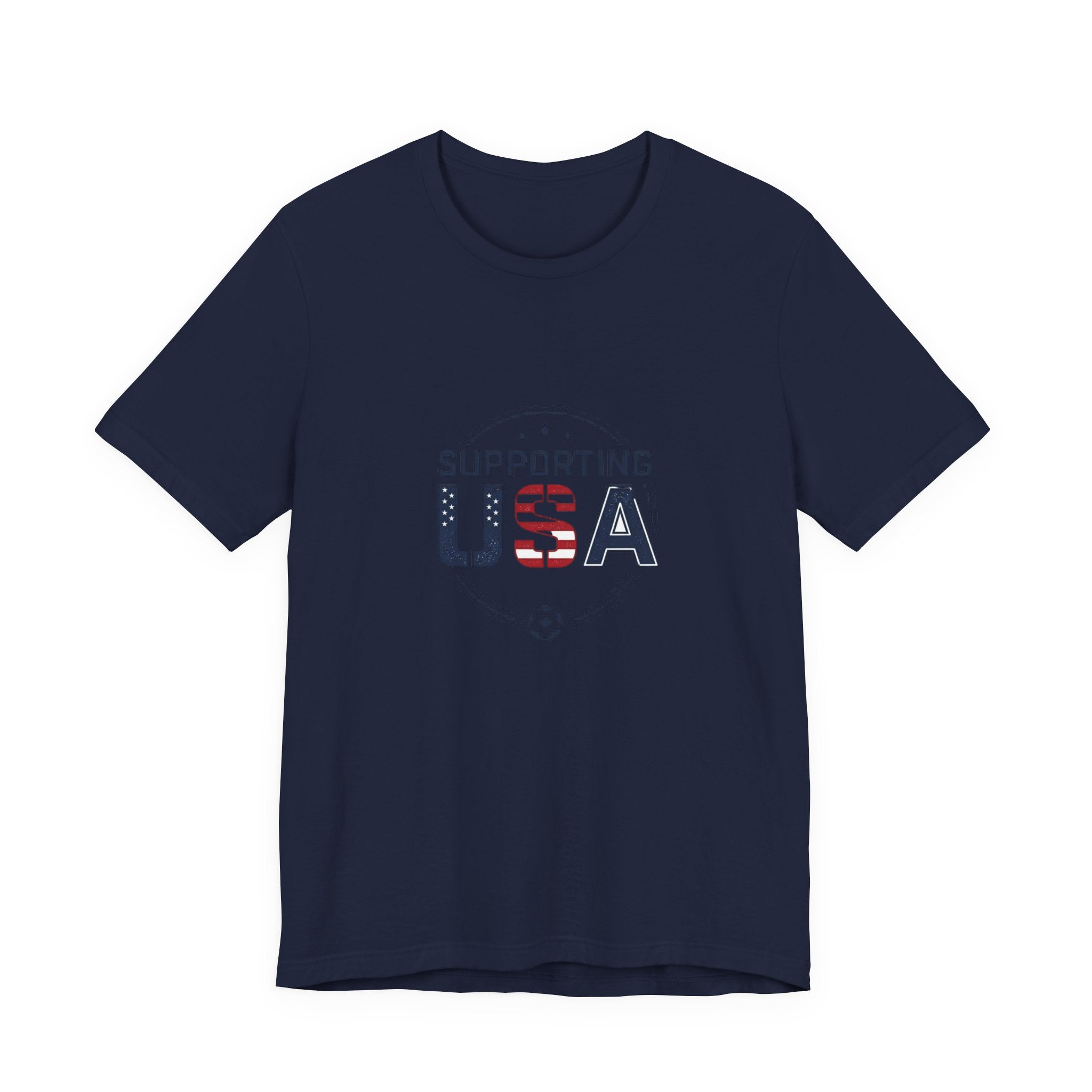Supporting USA Soccer Watch Party Tee | Country Colors, Match-Day Fan Apparel