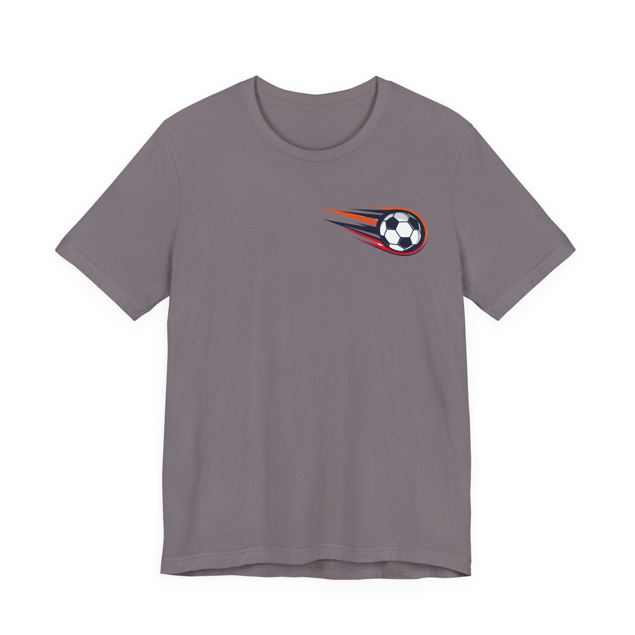 Soccer Comet T‑Shirt — Fast Soccer Ball Graphic Tee