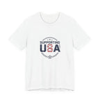 Supporting USA Soccer Watch Party Tee | Country Colors, Match-Day Fan Apparel