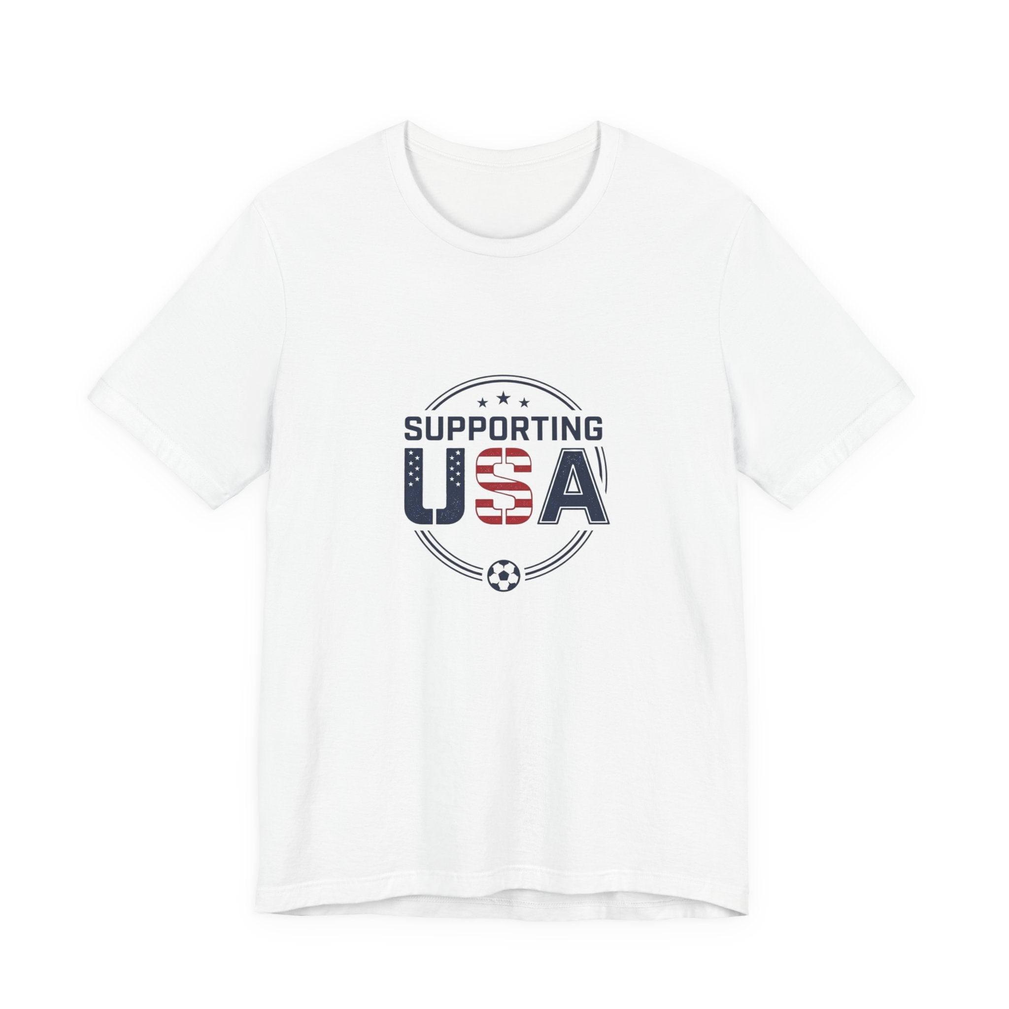 Supporting USA Soccer Watch Party Tee | Country Colors, Match-Day Fan Apparel