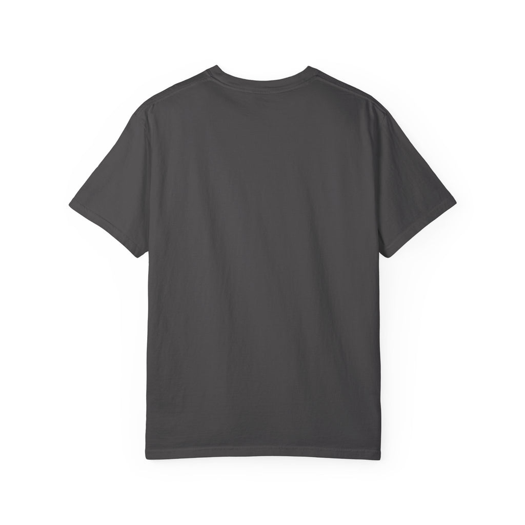 USA Skyline Flag T-Shirt — Patriotic Statue of Liberty Graphic Tee