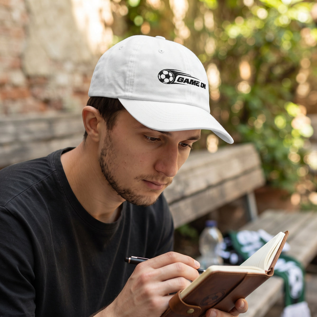 Game On Soccer Dad Cap — Embroidered Sports Baseball Hat