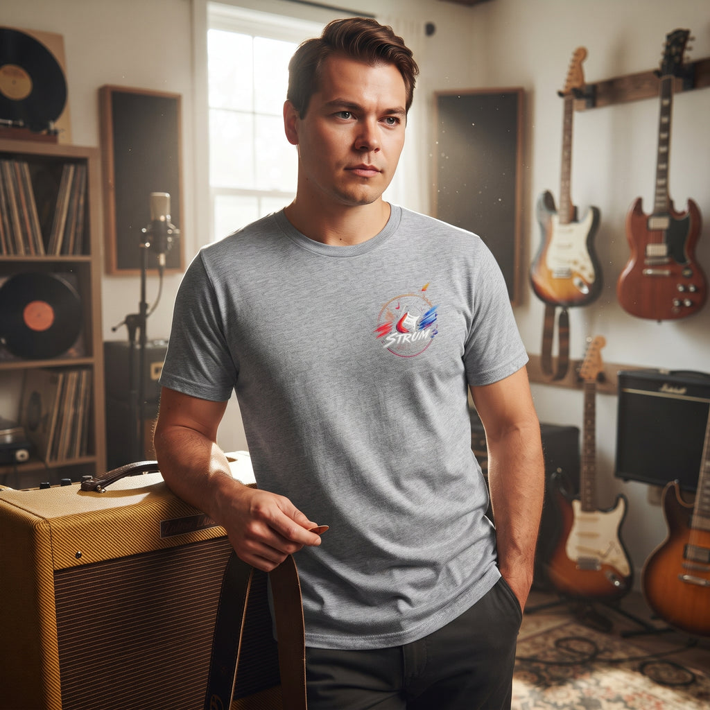 Space Shuttle Badge T‑Shirt — Retro Rocket Logo Tee