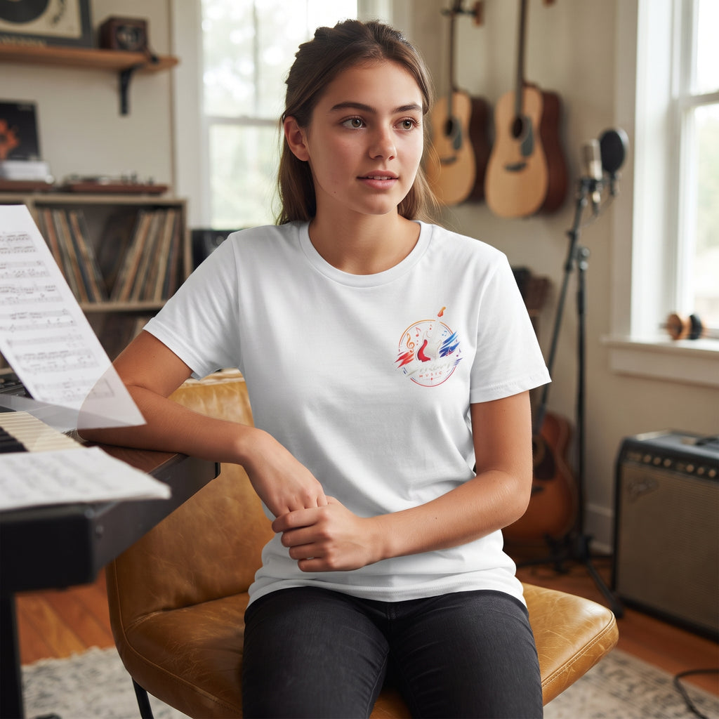 Space Shuttle Badge T‑Shirt — Retro Rocket Logo Tee