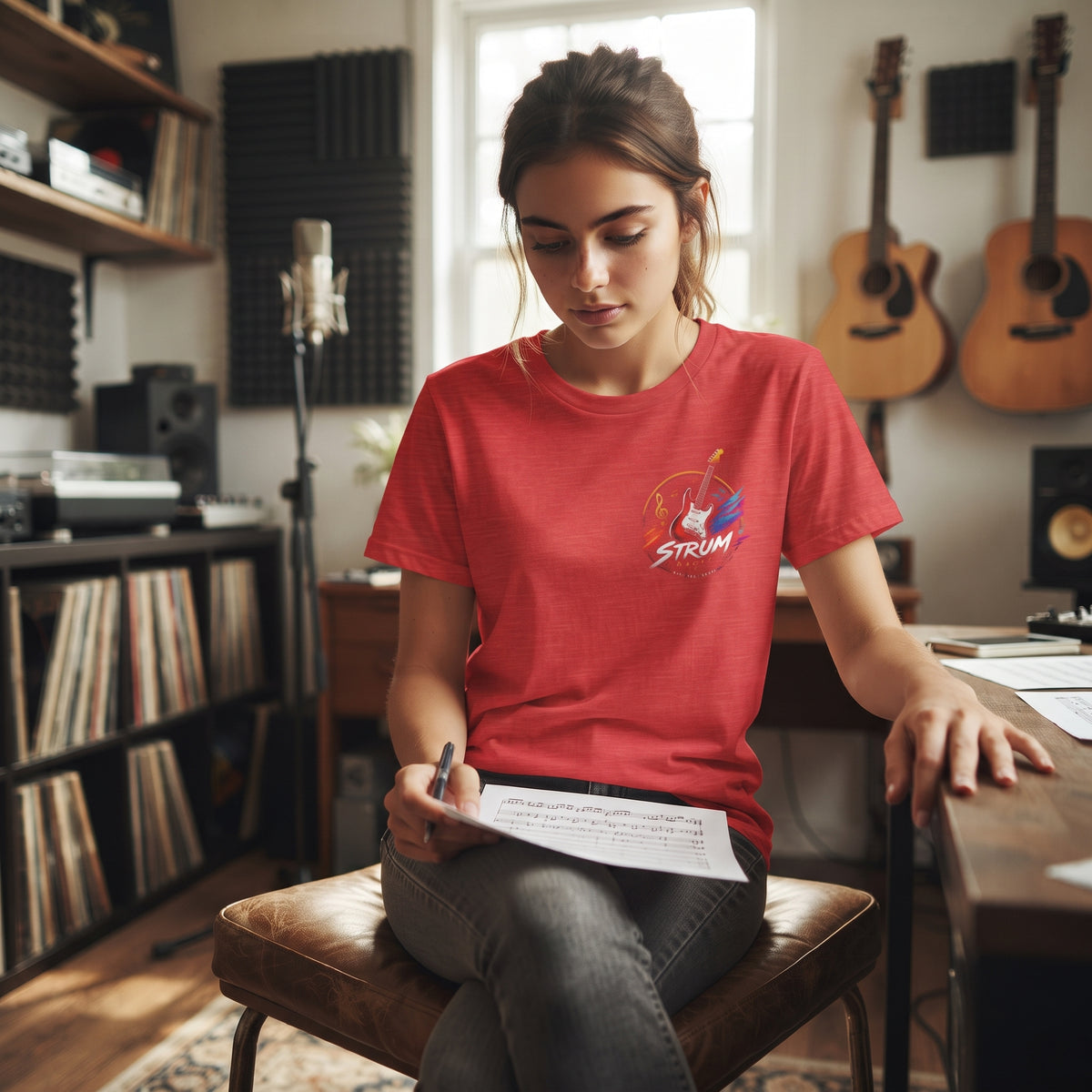 Space Shuttle Badge T‑Shirt — Retro Rocket Logo Tee