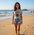 Morocco Crest T-Shirt - 'Les Lions de l'Atlas' Vintage Soccer Tee